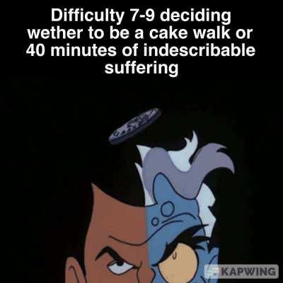 There is no inbetween.