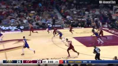 [Highlight] Cavs 6'1 rookie Craig Porter Jr showing his athleticism last night against the Nuggets.