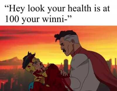 When your little brother walks in on you playing smash