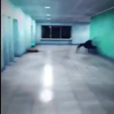 This is why you don't open your umbrellas indoors