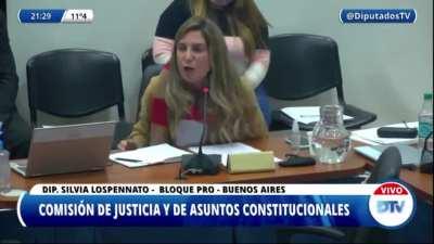 Silvia Lospennato: “El día que murieron 745 argentinos nos traen al Congreso para garantizarle la impunidad al kirchnerismo”