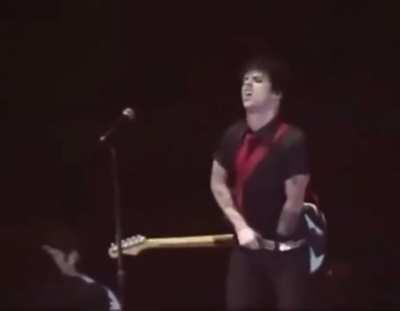Remember that time Billie Joe “unbuckled his belt” on stage?