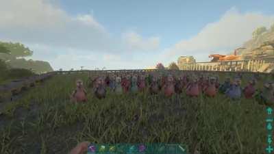 When you open a pack of gum in class...