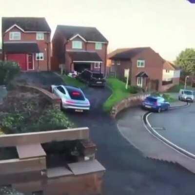 Crashing your brand new Taycan