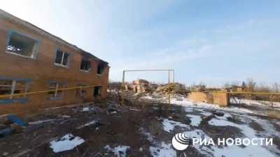 The horrifying state of Bakhmut, the Russians have nearly surrounded the city.