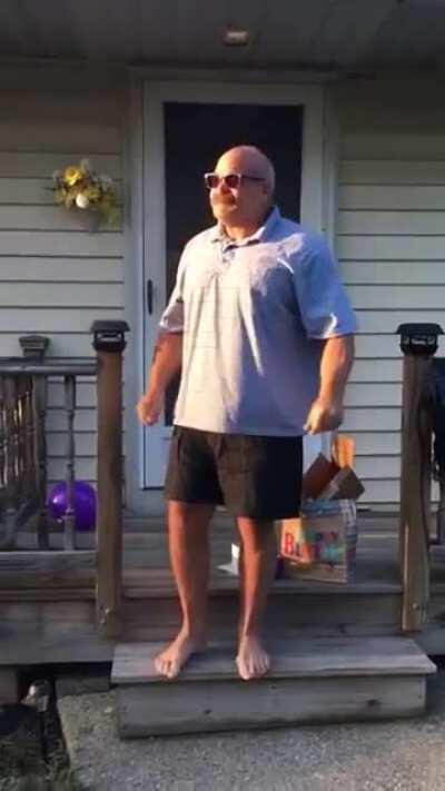 Big Papa gets some new glasses