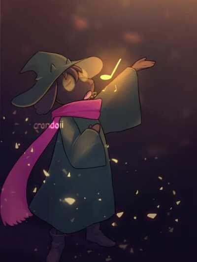 [OC] I made a little Ralsei animation