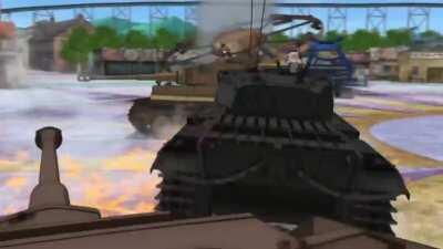 >you'll never fight in a tank along side anime girls >why live?