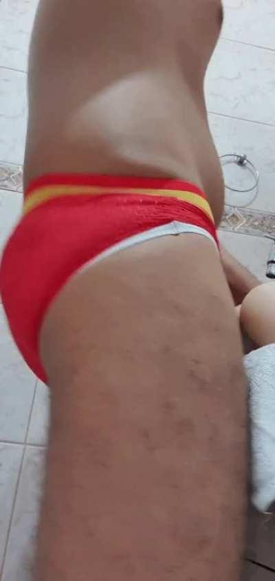 Training my pull-out game, doesn't seem I'm a good player