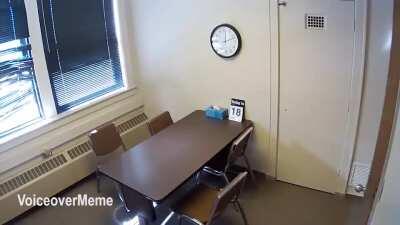 Leaving him unattended