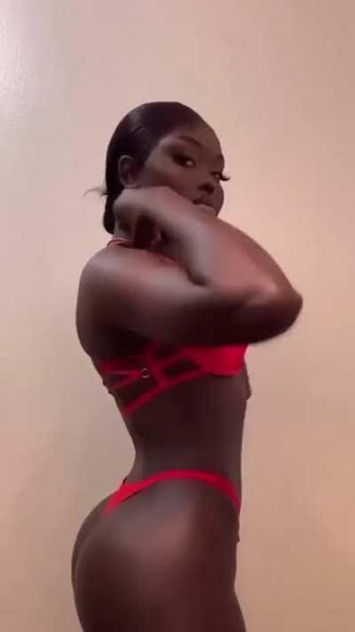 Sexy ebony teen