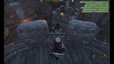 Trying to help my men in siege battle..