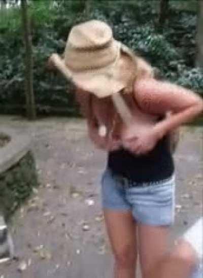 Monkey took one for the team