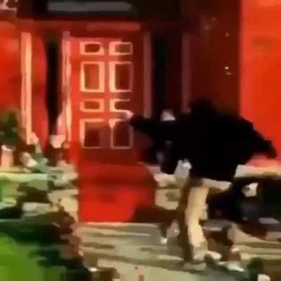 Steve Harwell sacrifices some ladies dog to Satan