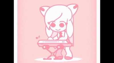 Ami play keyboard cat
