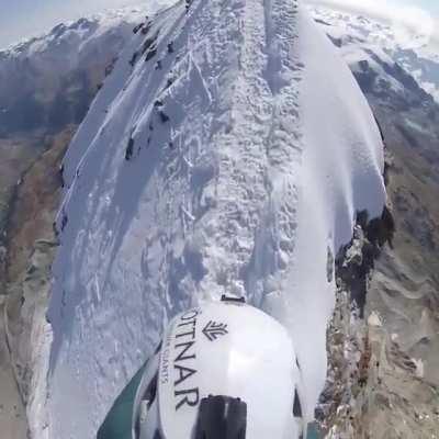 Walking on top of Matterhorn