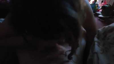 Want feeling very good after waking up, but she's taking care of me