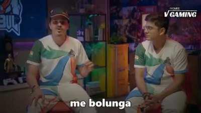 Bet fing won't react to this