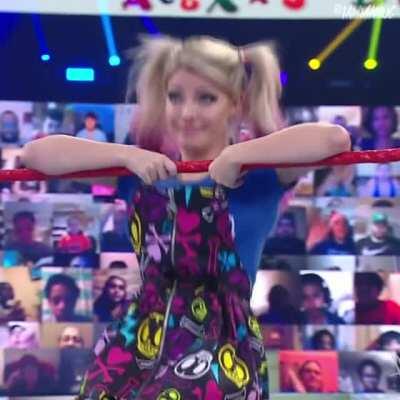Alexa Bliss Bouncing in the Ropes 😍