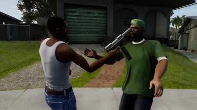 [GTA: San Andreas] Good end to a mission...