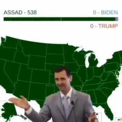 All hail bashar al assad glorious leader