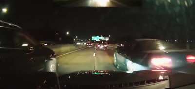 Idiot fits bmw m2c between two cars 2x time