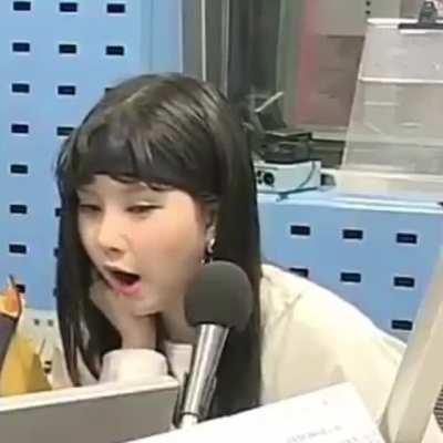 Eunha's yawning high notes. 😅