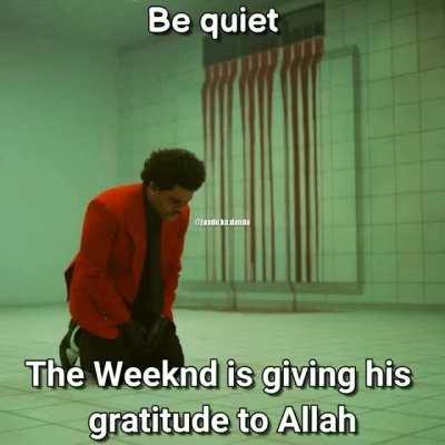 Weeknd is Muslim?