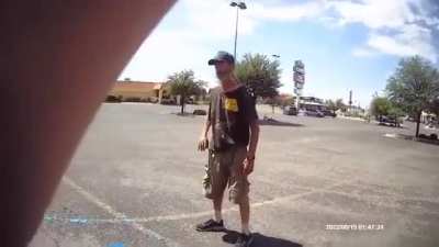 Only time I've had to actually pull out my pepper spray *language warning*