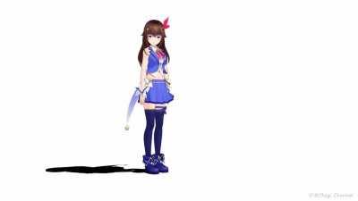 Can of soda falling over