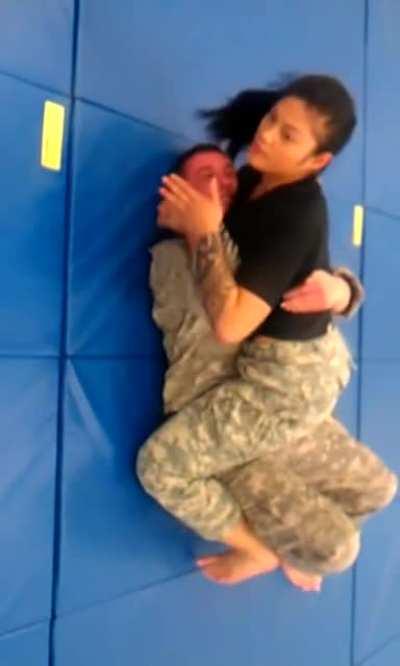 Girl Vs Guy Grappling Part 2