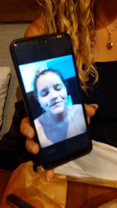 showing her talent in restaurant - video