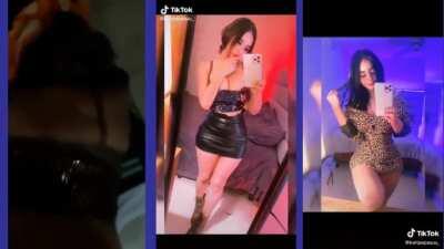 Aqui comparo el video Famoso con una foto donde usa el mismo top