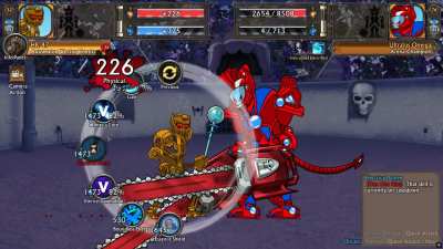 Caster Automatons are insane (Swords and Sandals 3 Redux final boss - normal difficulty)