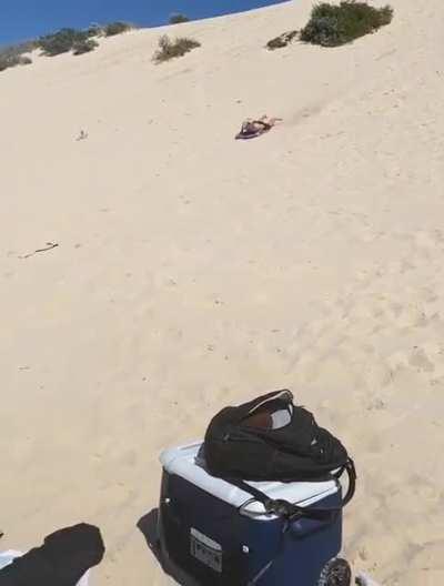 When you spend hours building a ramp