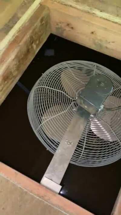 When they tell you it’s dry and want you to fix someone else’s mistakes under the house . Not today motherfucker!