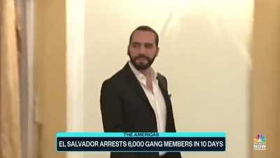 El Salvador arrests 6000 gang members in 10 days