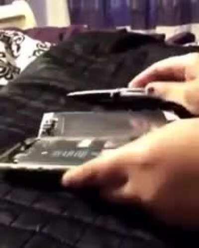 Lets cut open the battery