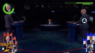 I've been too busy getting the Platinum trophy in Chain Of Memories, this is how the elections went, right?