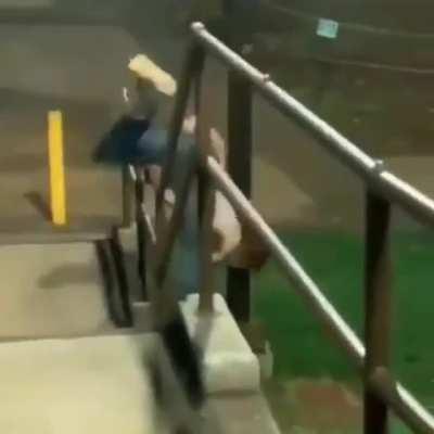 To escape from police
