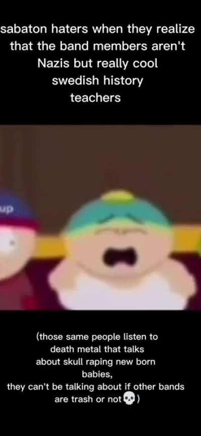 average sabaton hater