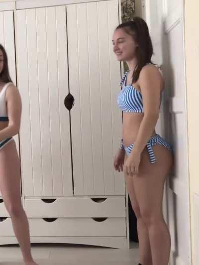 Pinning her up against a wall