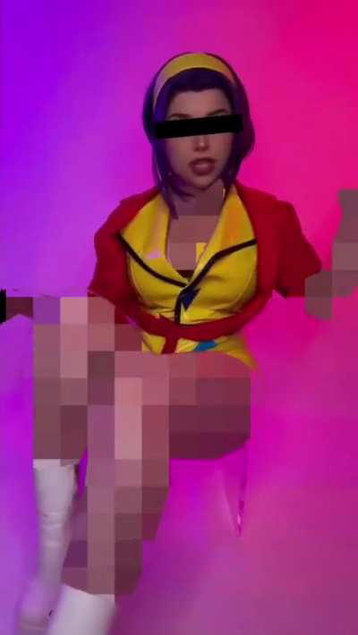 Censored cosplay of something....