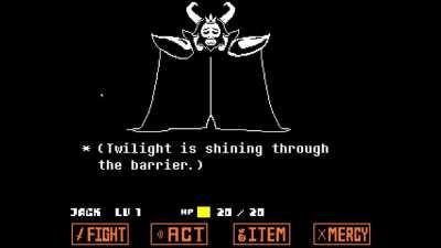 So undertale lets you drag and drop your own files in...