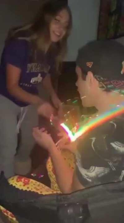 The Gay Whip, +100 rainbows, -20 Heterosexuality, +9999 confusion