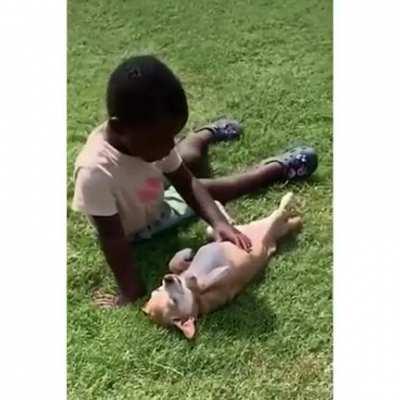 A boy and his best friend