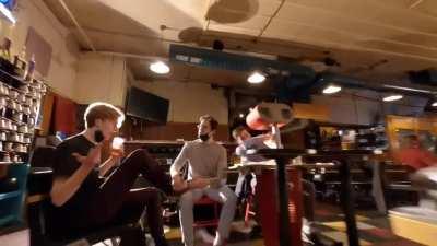 This Incredible Drone Shot of a Bowling Alley. Credit: jaybyrdfilms