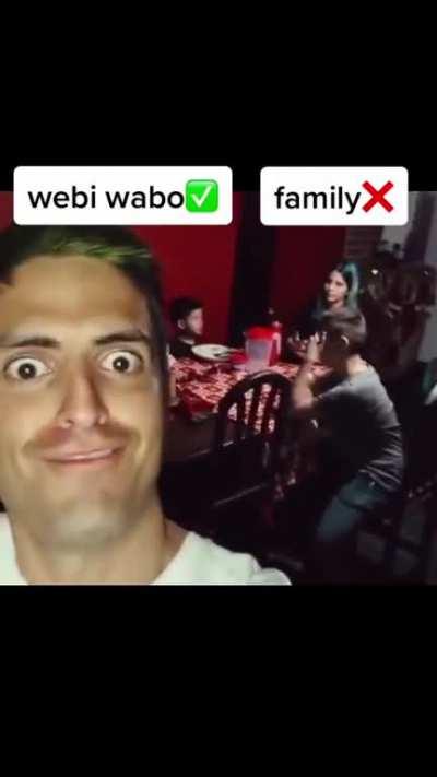 his family couldn't relate