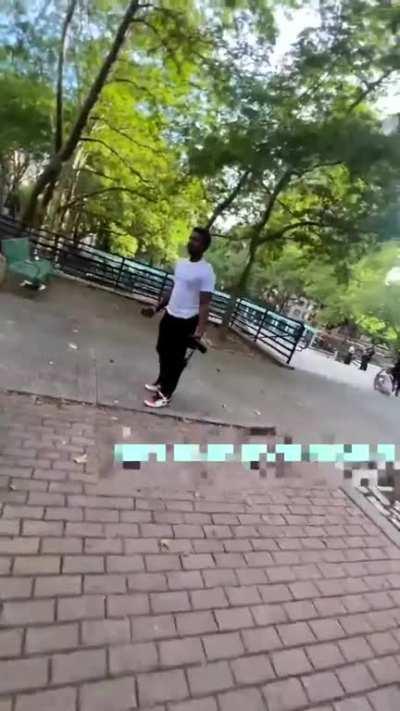 Camera man get robbed for his camera & stripped outta his clothes during music video in NYC