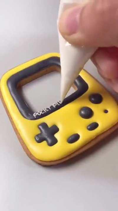 Pocket Pikachu cookie